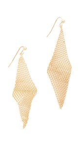 Jules Smith Mini Mesh Wave Earrings