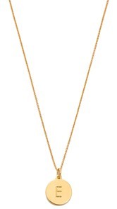 Kate Spade New York Letter Pendant Necklace