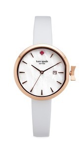 Kate Spade New York Park Row Leather Watch