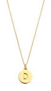 Kate Spade New York Letter Pendant Necklace