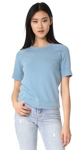 James Perse Short Sleeve Raglan Pullover