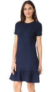 Jonathan Simkhai Chainlink Knit Boxy Dress