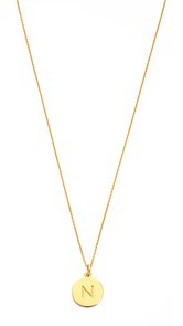 Kate Spade New York Letter Pendant Necklace