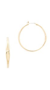 Kate Spade New York Get Connected Large Hoop Earrings