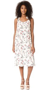 J.O.A. Flower Print Maxi Dress