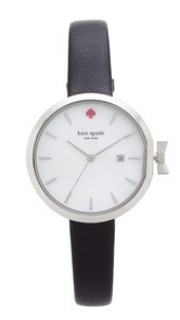 Kate Spade New York Park Row Leather Watch