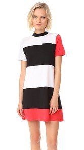 KENDALL + KYLIE Geo Striped Dress