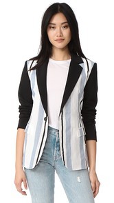 LAVEER Striped Revelry Blazer