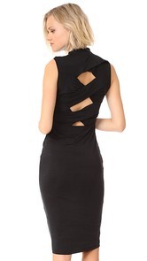 KENDALL + KYLIE Twisted Body Con Dress