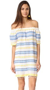 Lemlem Tabtab Off Shoulder Dress