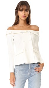 LAGENCE Stephan Off Shoulder Top