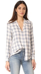 LAGENCE Denise Contrast Shirt