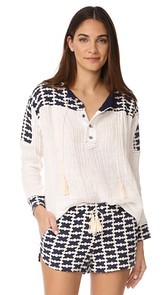 LIV Cook Island Peasant Blouse