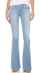 LAGENCE Elysee Low Rise Flare Jeans