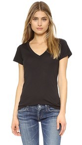 LNA Short Sleeve V Neck Tee