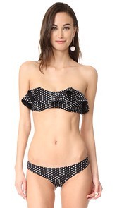 Lisa Marie Fernandez Natalie Flounce Bikini Set