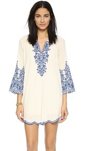 Love Sam Embroidered Dress