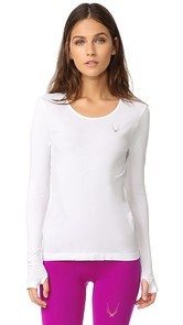 Lucas Hugh Core Technical Knit Long Sleeve Top