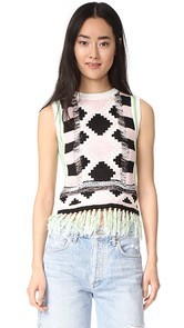 Scotch &amp; Soda/Maison Scotch Basket Weave Knitted Top