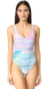 Mara Hoffman Low Back Swimsuit