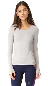 Lucas Hugh Core Technical Knit Long Sleeve Top