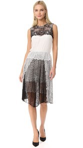 Loyd/Ford Sleeveless Lace Dress