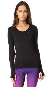 Lucas Hugh Core Technical Knit Long Sleeve Top