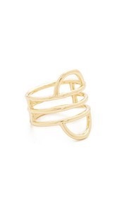 Madewell Double Arc Fixed Stack Ring