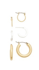 Madewell Multi Hoop Earring Pack