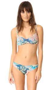 Mara Hoffman Cropped Cami Underwire Bikini Top