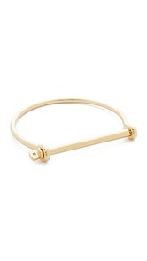 Miansai Thin Screw Cuff Bracelet