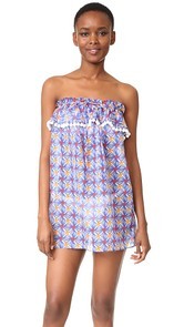 Milly Mosaic Print Cover Up Dress