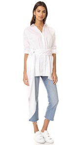 MLM LABEL Abyss Shirtdress with Tie