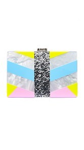 Milly Geo Square Clutch