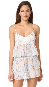 MINKPINK Secret Garden Button Cami