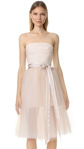 Monique Lhuillier Ballerina Cocktail Dress