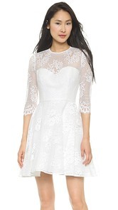 Monique Lhuillier Mignon A Line Dress