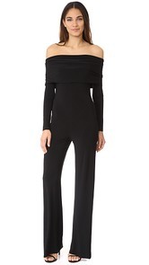 Norma Kamali Cowl Neck Jumpsuit
