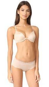 Natori Demure Unlined Front Close Underwire Bra