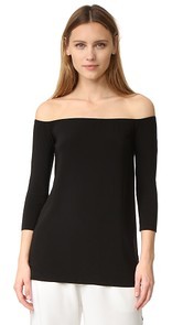 Norma Kamali Kamali Kulture Off Shoulder Top