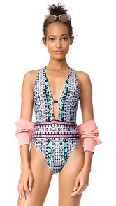 Nanette Lepore Kimono Patchwork Goddess One Piece