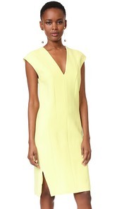 Narciso Rodriguez V Neck Dress