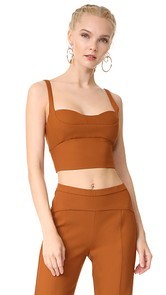 Narciso Rodriguez Sleeveless Crop Top