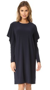 Norma Kamali Wing Sleeve Dress