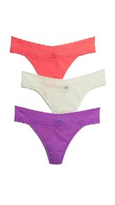 Natori Bliss Perfection Thong 3 Pack