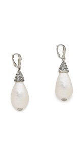 Oscar de la Renta Drop Earrings