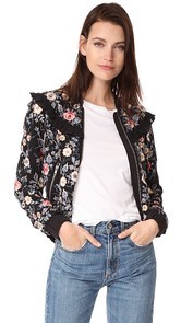 Needle & Thread Whisper Bomber Jacket