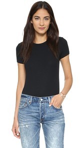 Only Hearts Rib T-Shirt Bodysuit