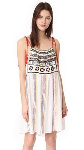 Pia Pauro Embroidered Swing Dress
