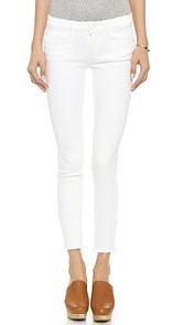 PAIGE Verdugo Ankle Jeans with Raw Hem